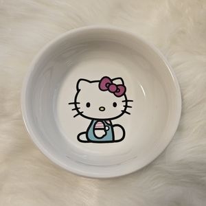 SANRIO HELLO KITTY CERAMIC PET BOWL - 6" DOG / CAT FOOD WATER BOWL